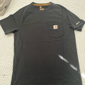 Carhartt Men's Relaxed Fit Force Black Short Sleeve Pocket Tee.